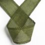 Luxury Christmas Green Cotton Ribbon 20 Metres Roll, thumbnail 2 of 2