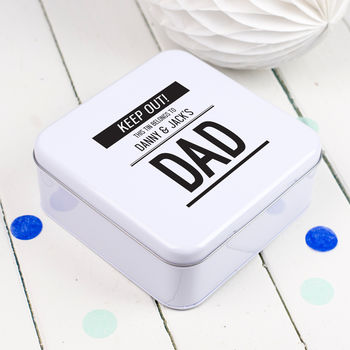 Personalised Daddy Tin, 3 of 5