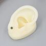 Sterling Silver Natural Raw Yellow Tourmaline Stone Stud Earrings, thumbnail 6 of 12