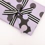 Luxury Polka Dot Wrapping Paper, Purple, thumbnail 3 of 6