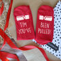 You've Been Pulled Personalised Christmas Cracker Socks, thumbnail 2 of 4
