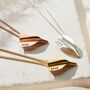 Personalised Paper Plane Necklace, thumbnail 1 of 11