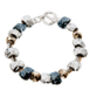 Silver 925 Bracelet In Three Colours, thumbnail 2 of 2