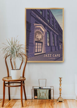 Jazz Cafe Camden Travel Poster Art Print, 5 of 8