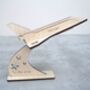 3D Personalised Wood Space Shuttle Card, thumbnail 1 of 4