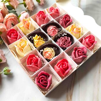 Personalised Chocolate Roses, Sweet Flowers Gift, 3 of 8