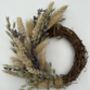 Mini Dried Flower Natural Wreath, thumbnail 4 of 5