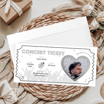 Concert Ticket, Surprise Scratch To Reveal Concert Ticket, 7 of 10