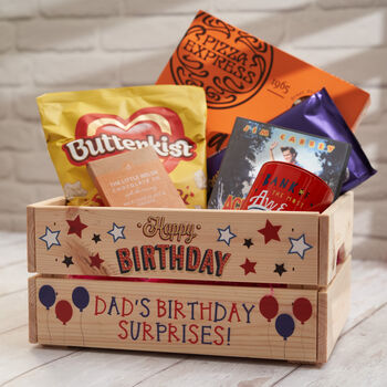 Personalised Birthday Treat Crate, 3 of 4