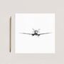 Spitfire Head On – Aviation Greeting Card Illustration, thumbnail 3 of 6