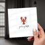 You’re My Lobster Card – Cute Romantic Card For Partner, thumbnail 2 of 6