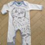 Owl Bodysuit, thumbnail 3 of 5