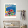 Cote D' Azur French Rivera Flower Art Print, thumbnail 3 of 3