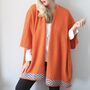 Oversized Knitted Blanket Cardigan, thumbnail 10 of 12