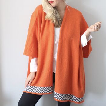 Oversized Knitted Blanket Cardigan, 10 of 12