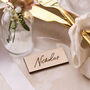 Wooden Wedding Place Setting, thumbnail 3 of 9