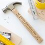 Personalised Engraved Father's Day Hammer For Dad, thumbnail 2 of 2
