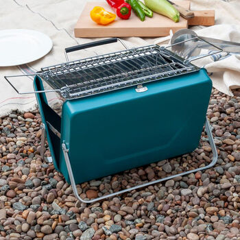 Portable BBQ For Camping Small Barbecue Gift For Dad, 4 of 12