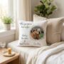 Personalised Pet Photo Remembrance Cushion, thumbnail 1 of 3