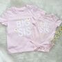 Daisy Big Sis Little Sis T Shirt Set, thumbnail 1 of 2