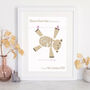 Personalised Teddy Print, thumbnail 2 of 2