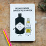 'Thick And Gin' Notebook Gift For Friend, thumbnail 4 of 8