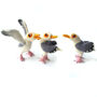 Tiny Seagull Decoration Herring Gull Ornament, thumbnail 2 of 11