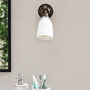 Bronze Bathroom Wall Light, thumbnail 1 of 4