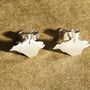 Isle Of Wight Shaped Studs, thumbnail 1 of 5
