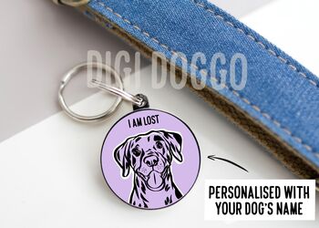 Dalmatian Outline ID Tag, 2 of 4