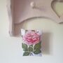 Lavender Sachet With Pink Peony Print Hanging Decorative Gift, thumbnail 4 of 5