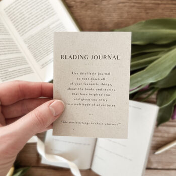 Reading Journal | A5 And A6 | Personalise, 6 of 8