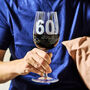 Personalised Milestone Birthday Gift Wine Glass, thumbnail 3 of 4