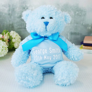 Personalised New Baby Teddy Bear Gift, 2 of 5