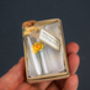 Tiny Personalised Chrysanthemum Flower In A Bottle, thumbnail 6 of 7