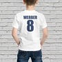 Personalised England Football Supporters Kids Tees, thumbnail 4 of 4