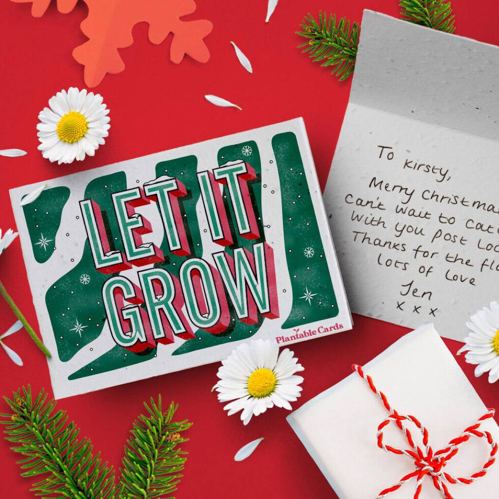 Biodegradable Plantable Christmas Card By All Things Brighton Beautiful 