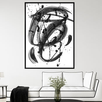 Black And White Dreams, Canvas Wall Art, 2 of 8