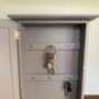 Grey Wooden Key Box Cabinet Wall Mounted Freestanding, thumbnail 8 of 11