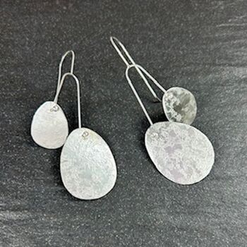 Silver Vaille Earrings, 4 of 7