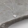 Sterling Silver Turtle Necklace, thumbnail 4 of 10