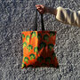 Patterned Cotton Drill Tote Bag, thumbnail 7 of 12