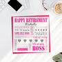 Personalised Retirement Card, thumbnail 3 of 4