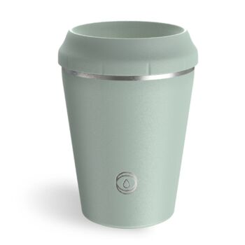 Personalised Premium Reusable Cup 8oz Mint, 2 of 4