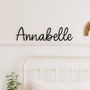 Personalised Wooden Name Sign For Childrens Rooms Nursery, thumbnail 4 of 6