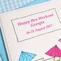 Personalised Hen Weekend Card, thumbnail 4 of 4