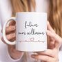 Personalised 'Future Mrs' Engagement Gift Mug, thumbnail 2 of 3