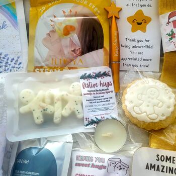 Corporate Employee Appreciation Christmas Spa Gift Box, 4 of 8