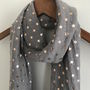Rose Gold Star Scarf, thumbnail 7 of 10