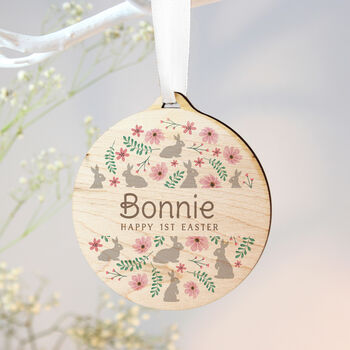 Personalised Wooden Easter Decoration, 5 of 5